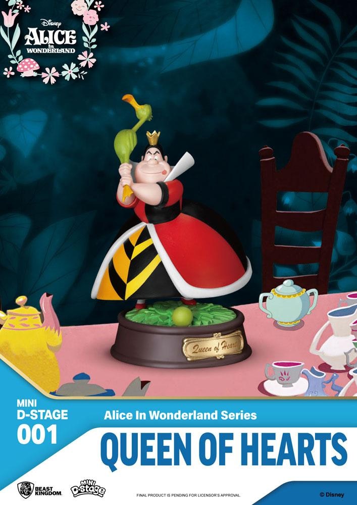 Alice in Wonderland Mini Diorama : Queen of Hearts