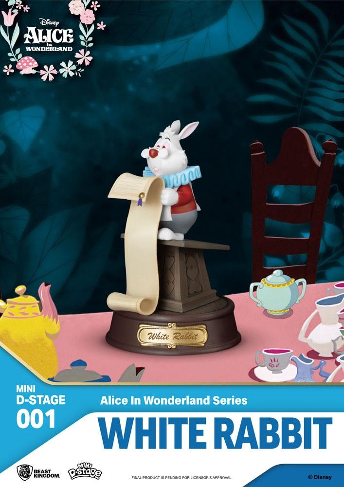 Alice in Wonderland Mini Diorama : White Rabbit