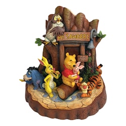 Winnie the pooh, carved by heart (Hundred-Acre Pals)