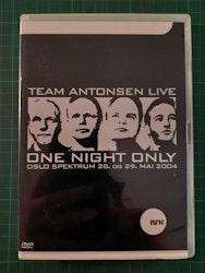 DVD : Team Antonsen live : Oslo Spektrum 2004