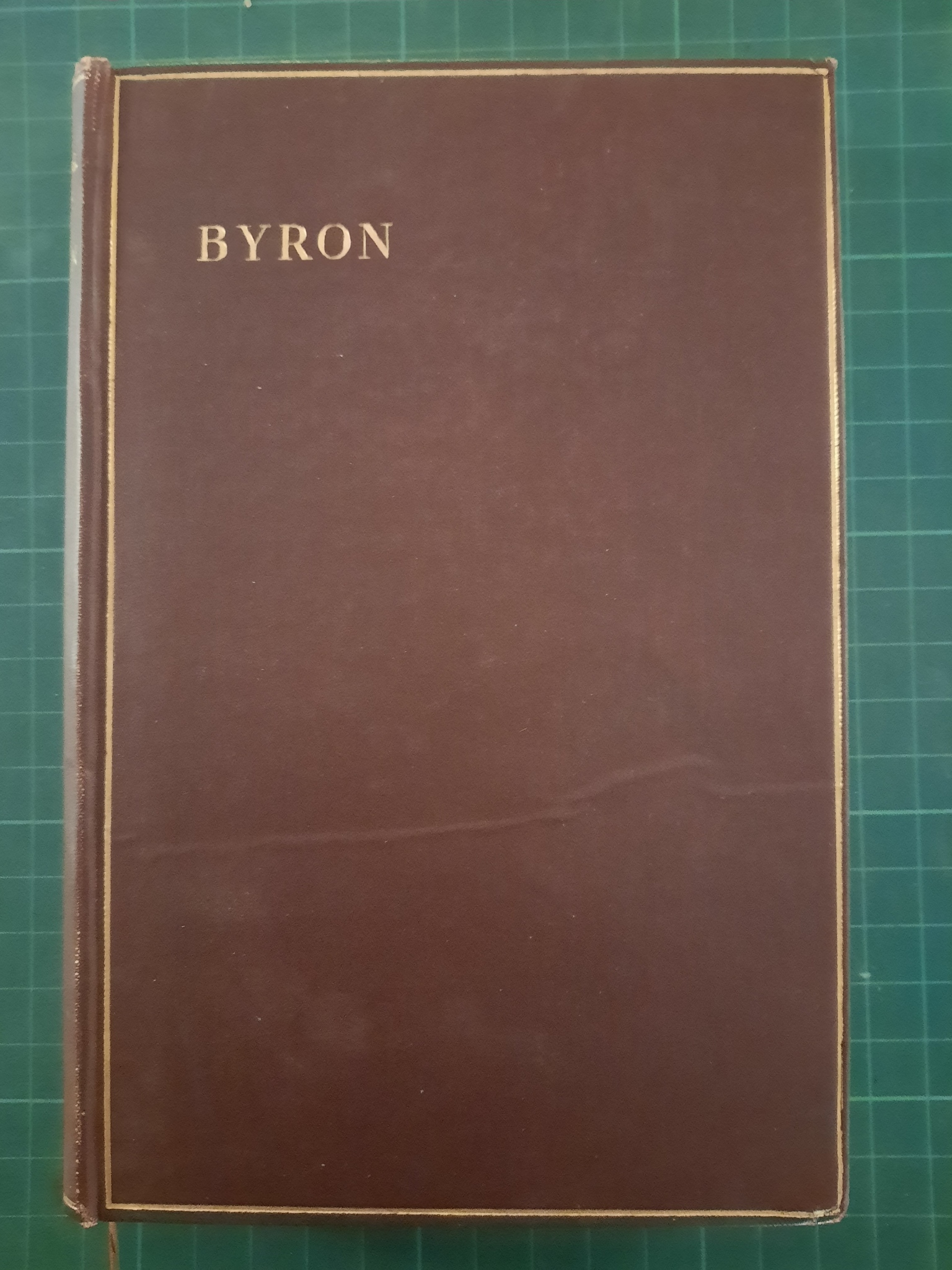Byron : Poetical works of Byron