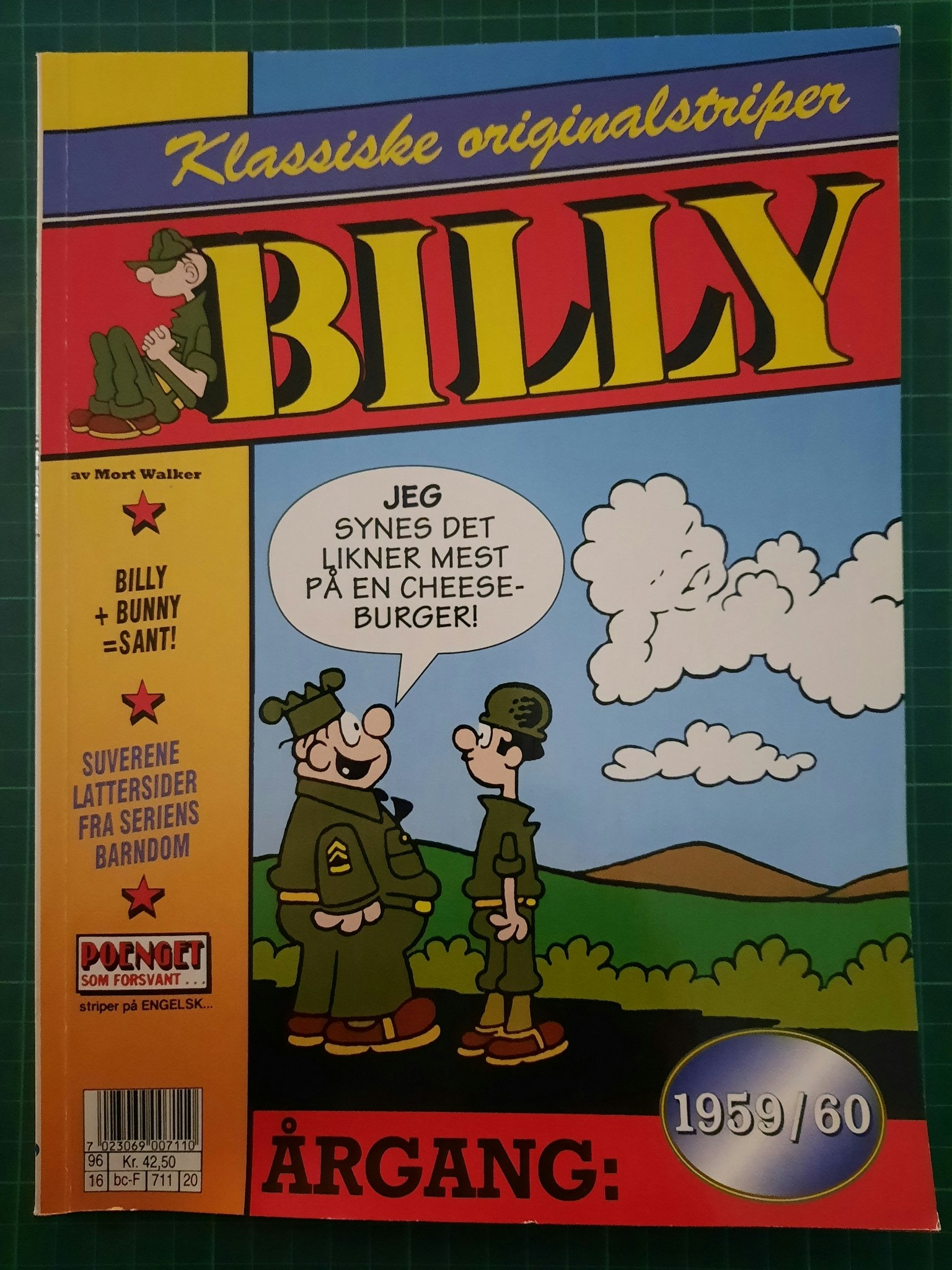 Billy : Klassiske originalstriper 1959/60