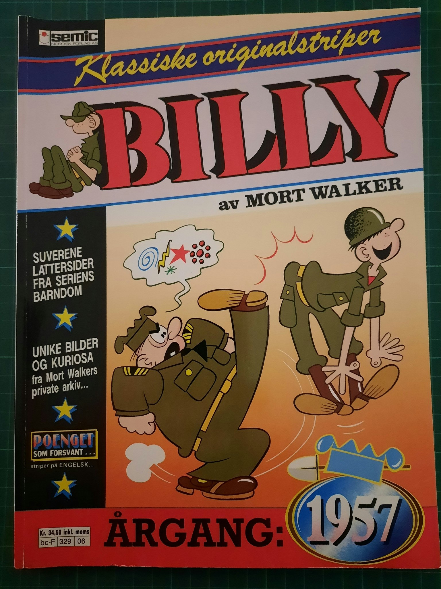 Billy : Klassiske originalstriper 1957