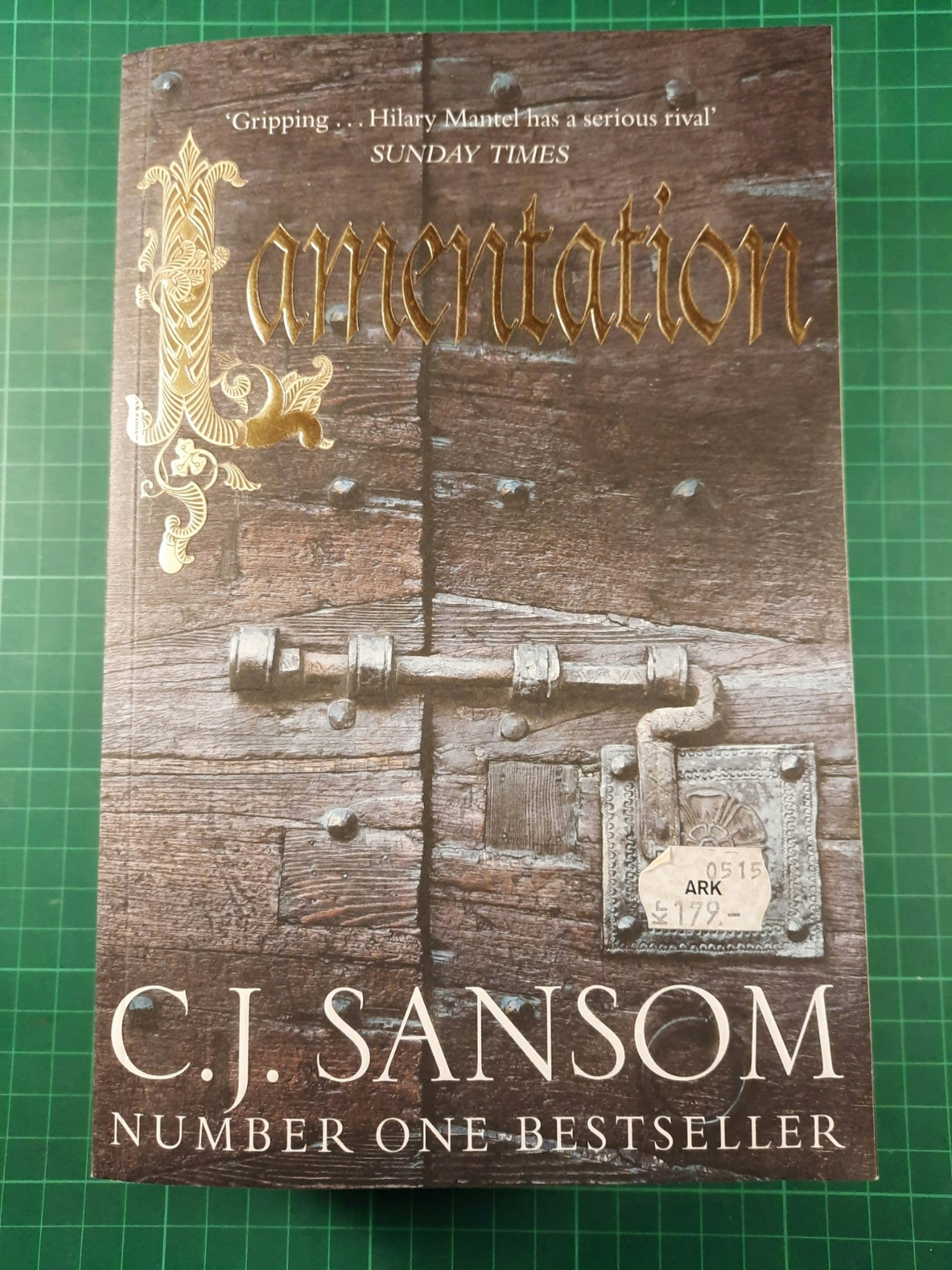 C.J. Sansom : Lamentation