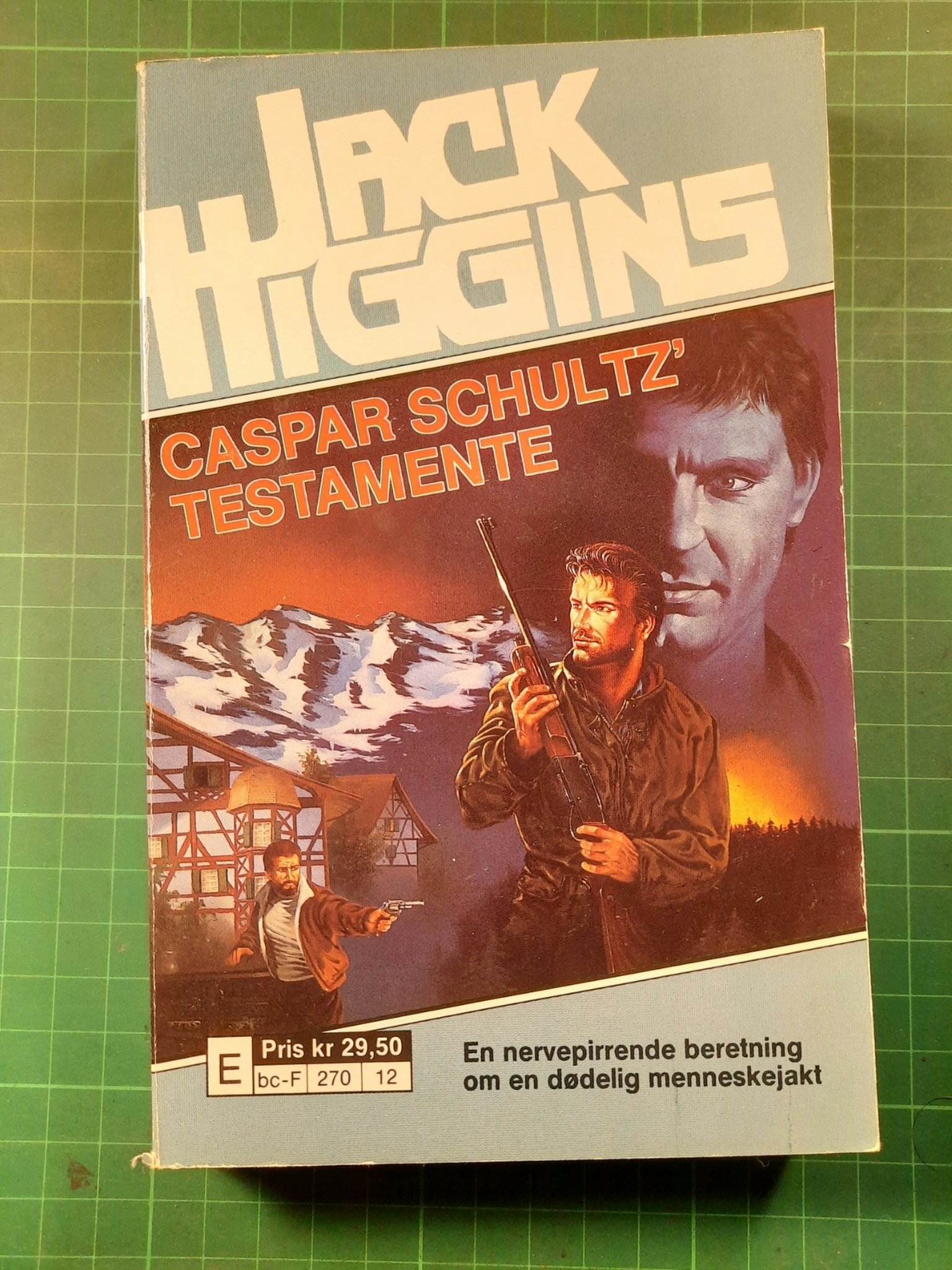 Jack Higgins : Caspar Schultz' testamente