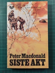Peter McDonald : Siste akt