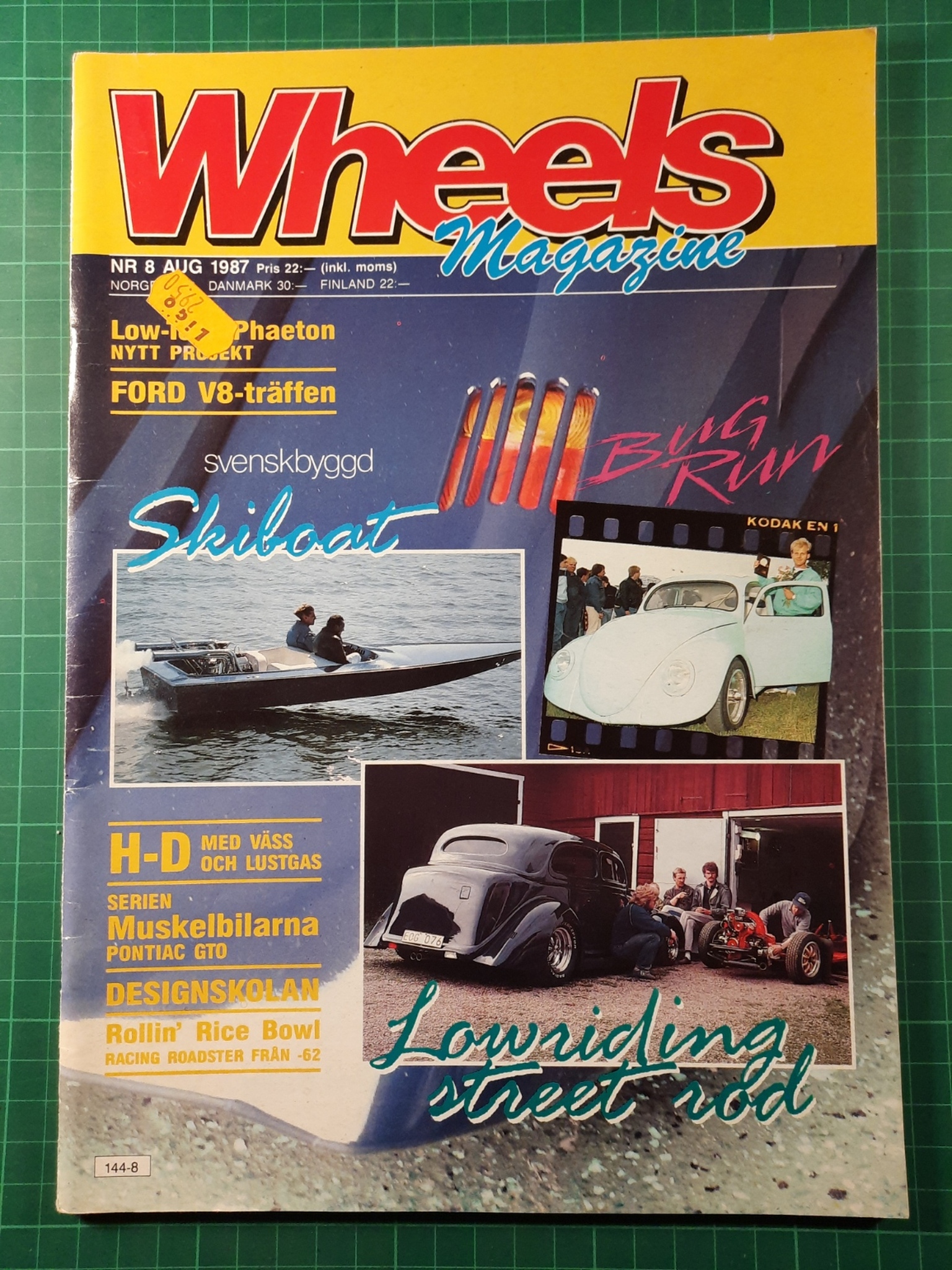 Wheels magazine 1987 - 08