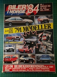 Biler i Norge `84