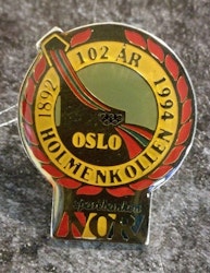 Pins : Sparebanken Nor - Holmenkollen 102 år