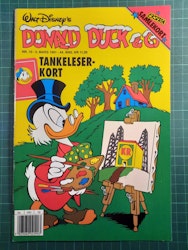 Donald Duck & Co 1991 - 14 m/samlerkort og tankeleserkort