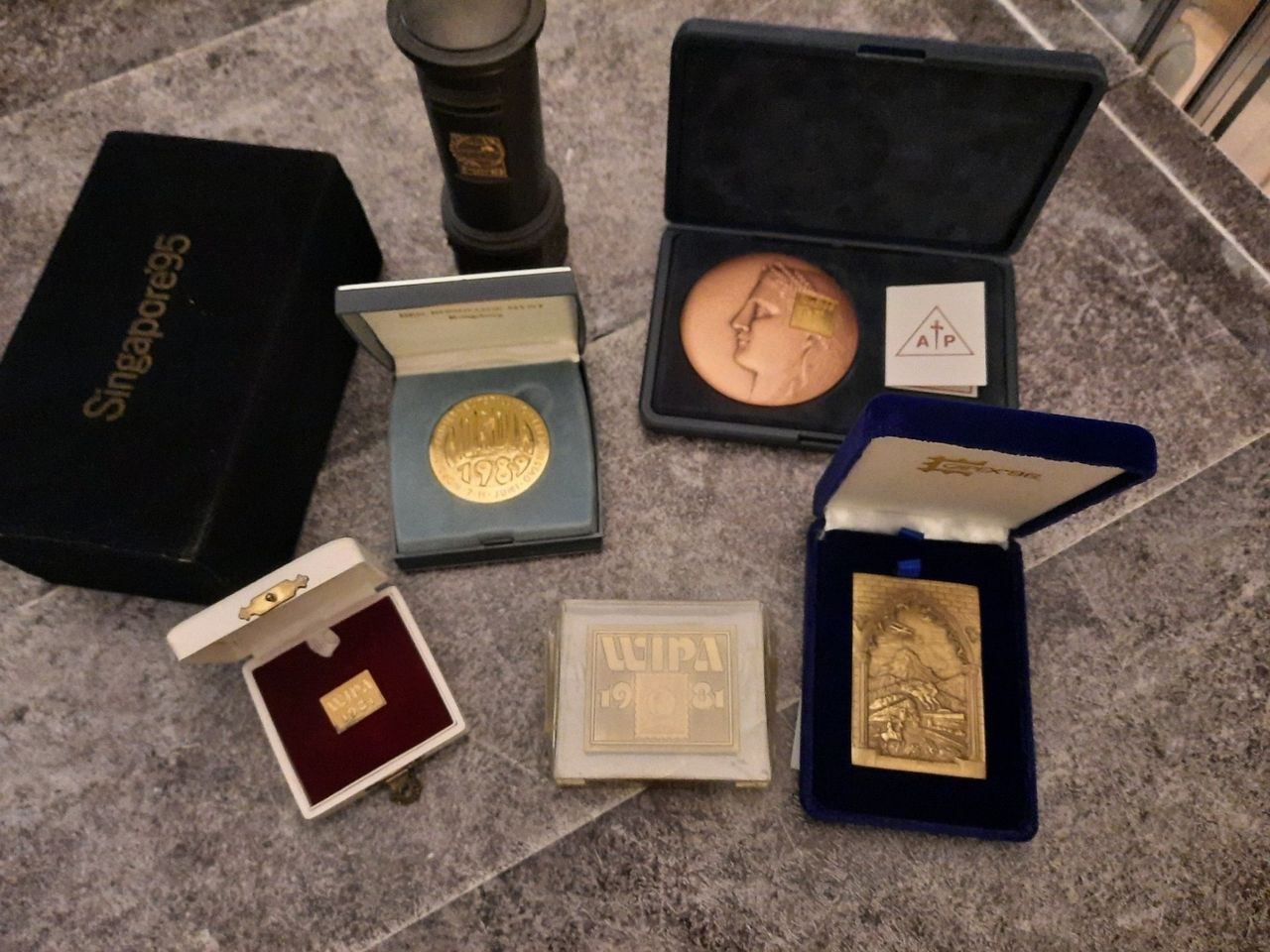 Medalje samling Filateli