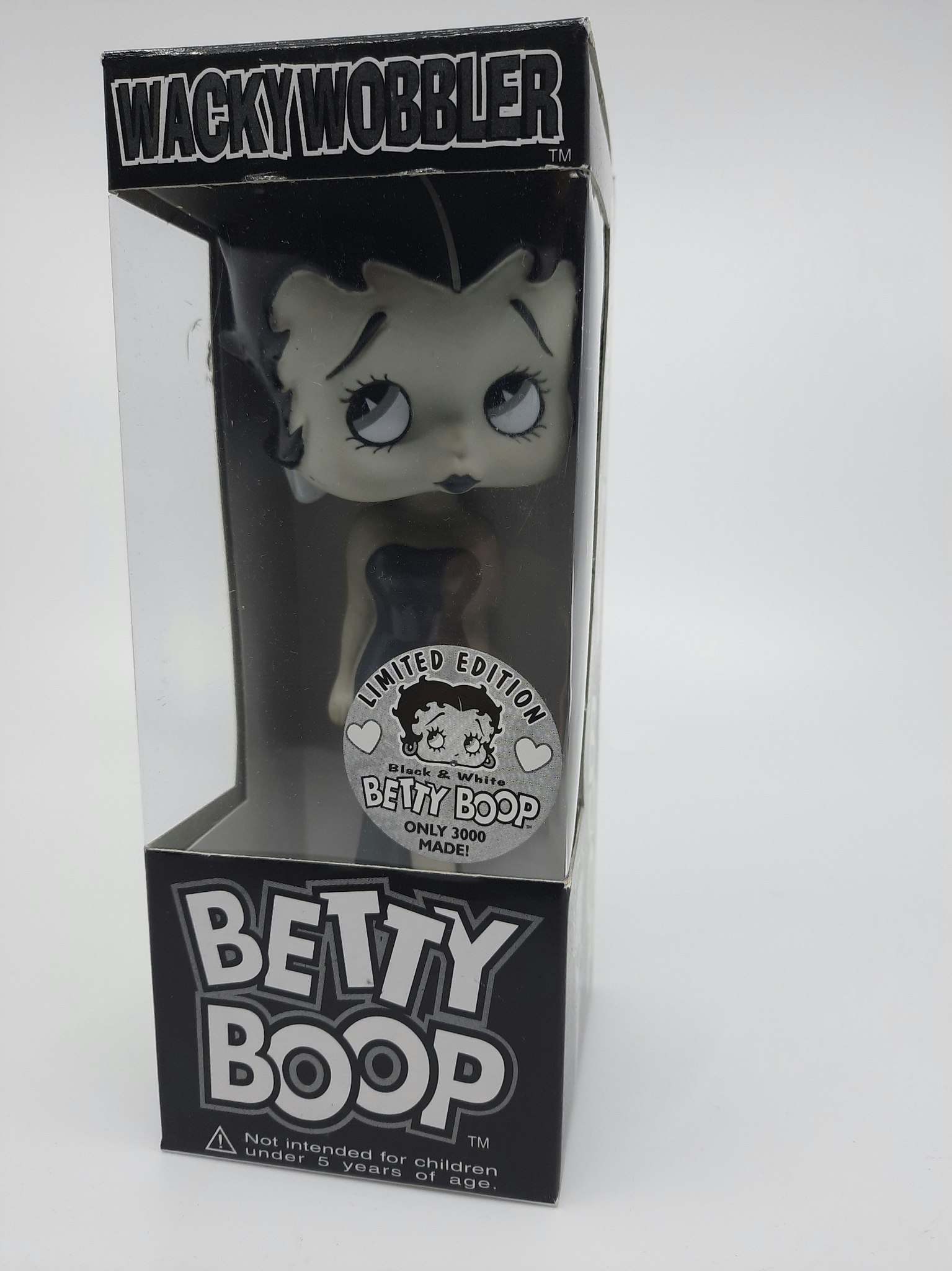 Funko Wacky wobbler: Betty Boop, black and white