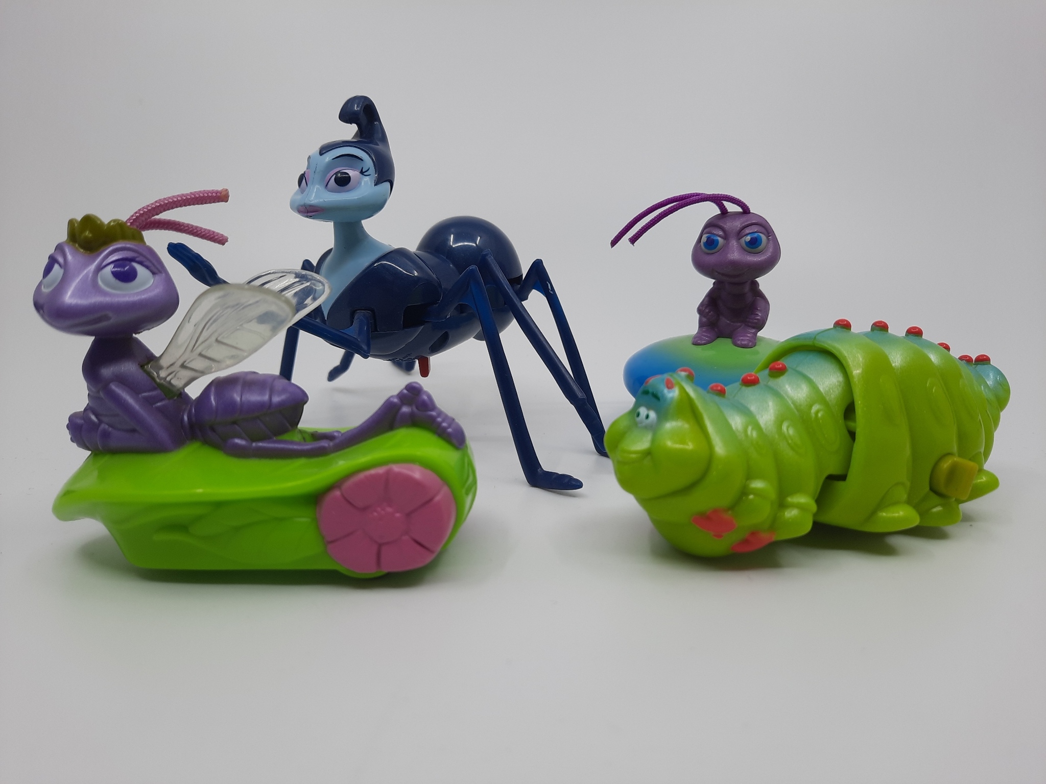 McDonalds Pixar "bug life" leker 4 stykk