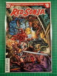 Red Sonja #0 Dynamite Comics