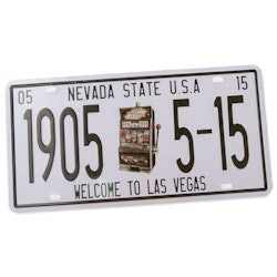 Emalje bilskilt Nevada Las Vegas