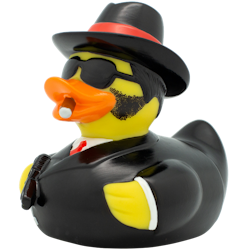Badeand Gangster Duck
