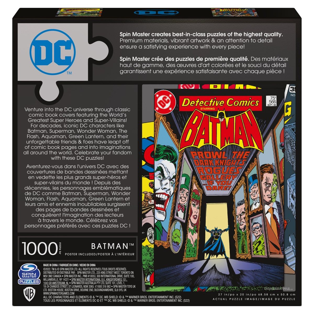 Detective Comics Batman #566 puslespill  (1000 Biter)