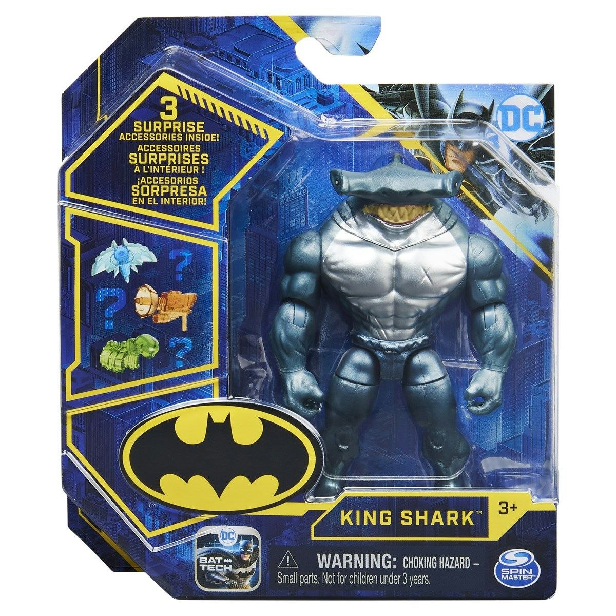 DC Bat tech: King Shark 10 cm