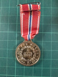 17 Mai medalje 1992 Harald V og Sonja (se merknad)