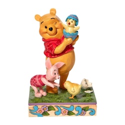 Easter Pooh and Piglet Figurine