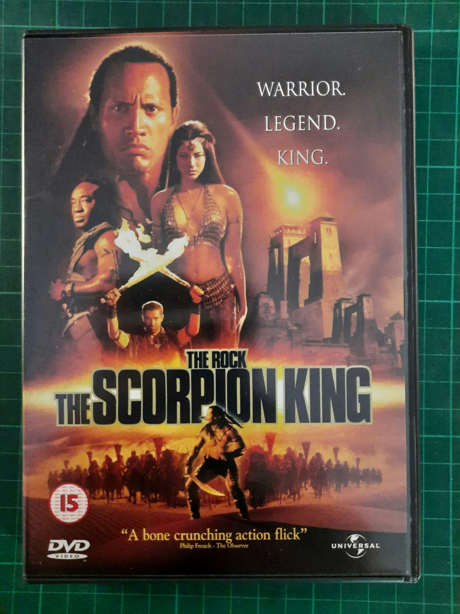 DVD : The Scorpion king (uten Norsk tekst)