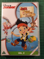DVD : Jake og piratene Vol. 2 (forseglet)