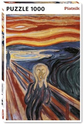 Puslespill : Edvard Munch's Skrik (1000 Biter)