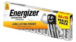 Batterier Energizer Alkaline AA (LR6) 10 pack