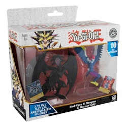 Yu-Gi-Oh! Action Figure 2-Pack Red-Eyes Black Dragon & Harpie Lady 10 cm