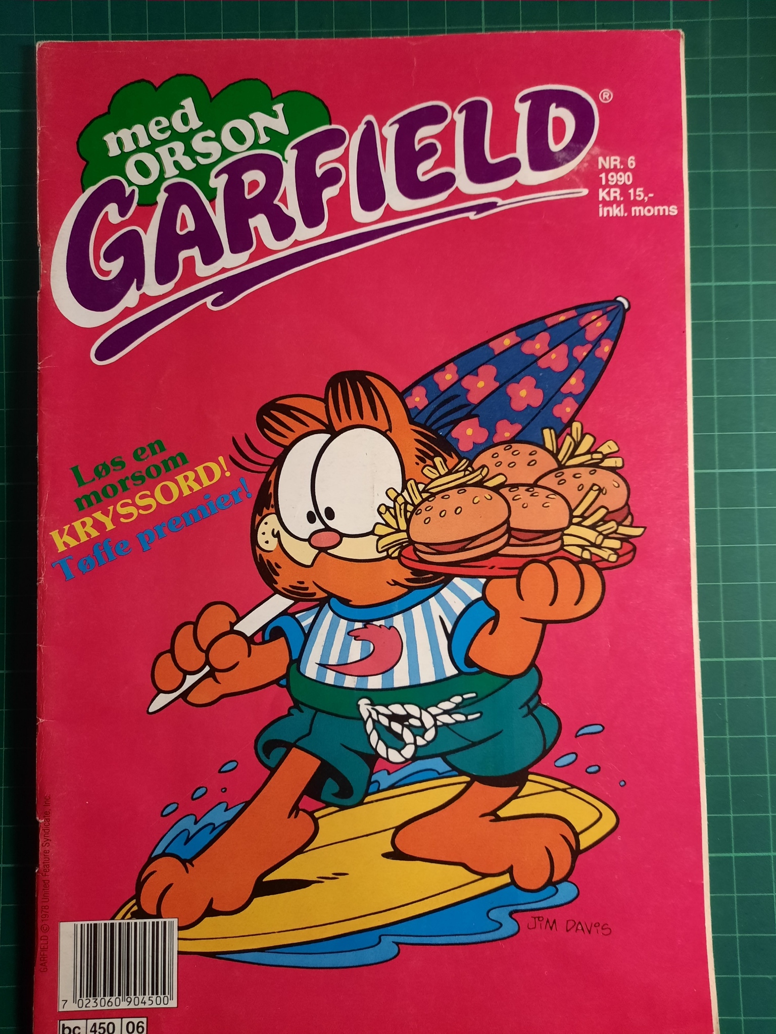 Garfield med Orson 1990 - 06