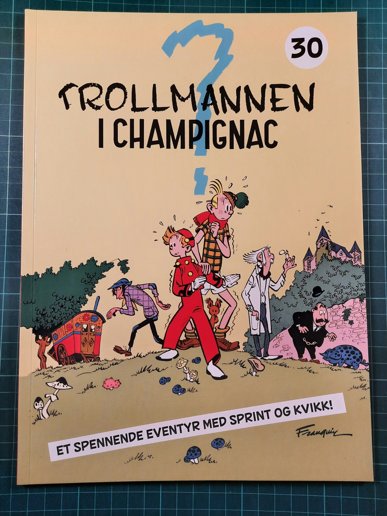 Sprint 30 Trollmannen i Champignac (Bokhandelutgave)