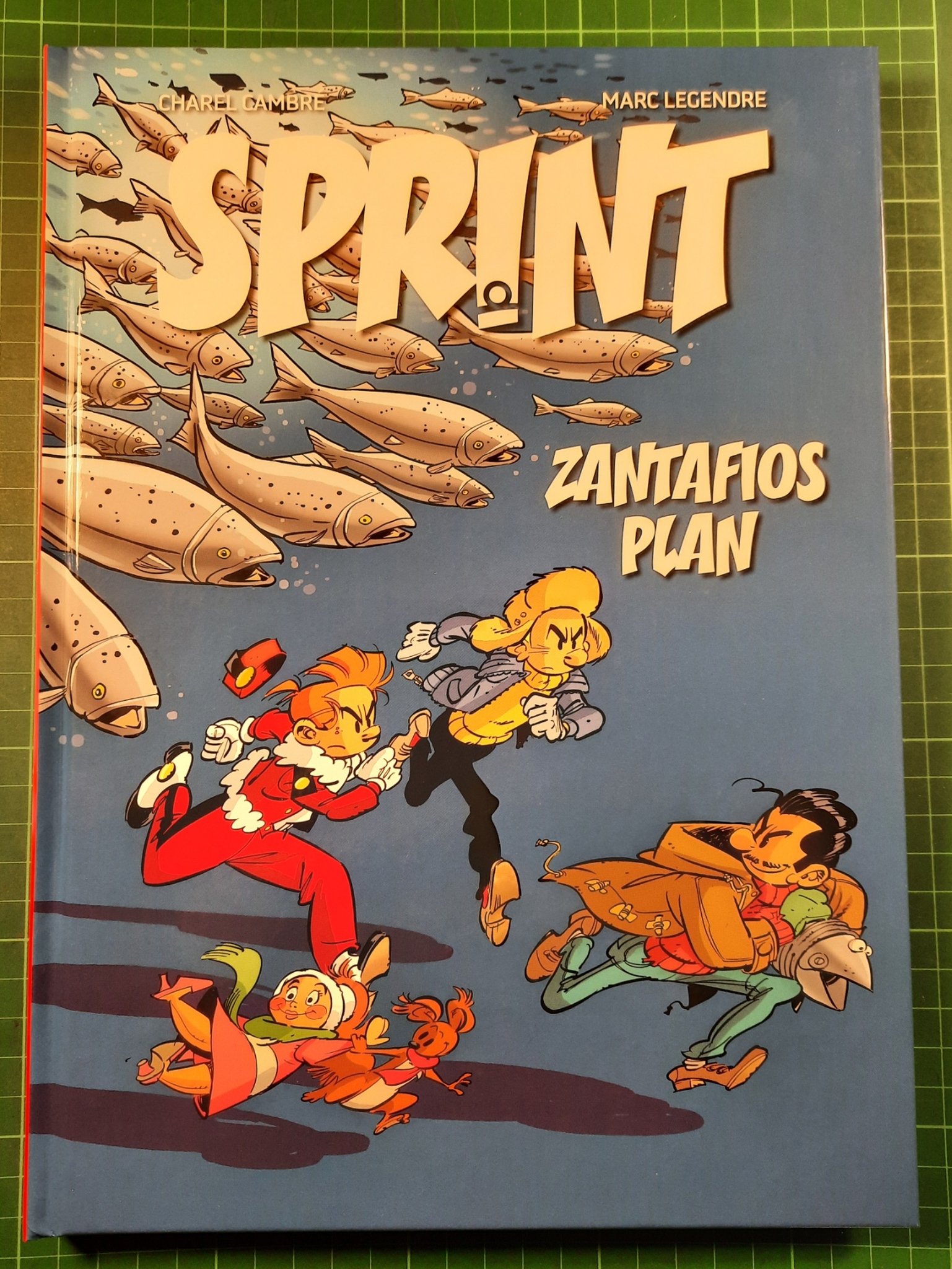 Sprint bok IV Zantafios plan (Bokhandelutgave)