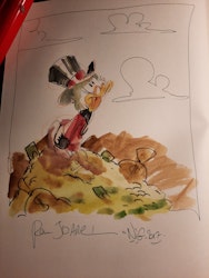 Mickey's Craziest Adventures (Norsk) med original tegning av Keramidas