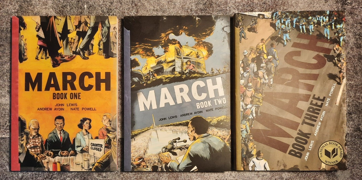 March bøker 1 - 3 komplett