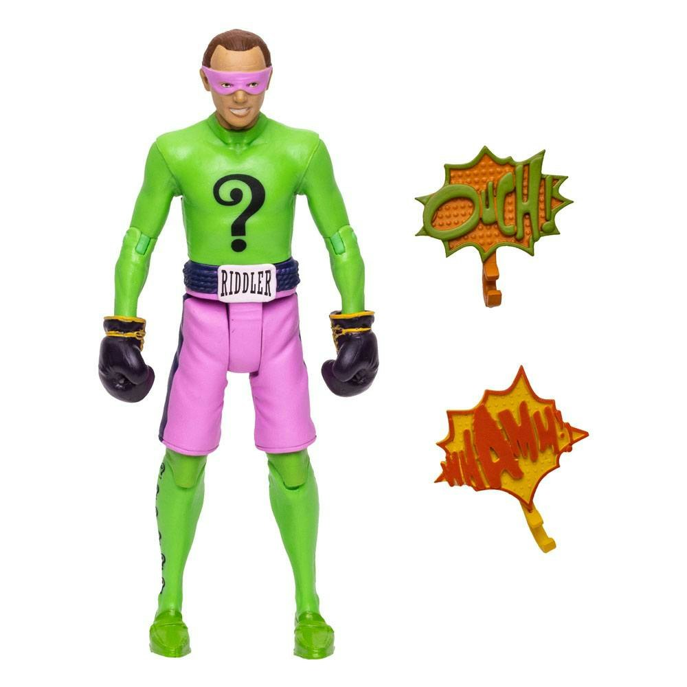 DC Retro Action Figure Batman 66 The Riddler in Boxing Gloves