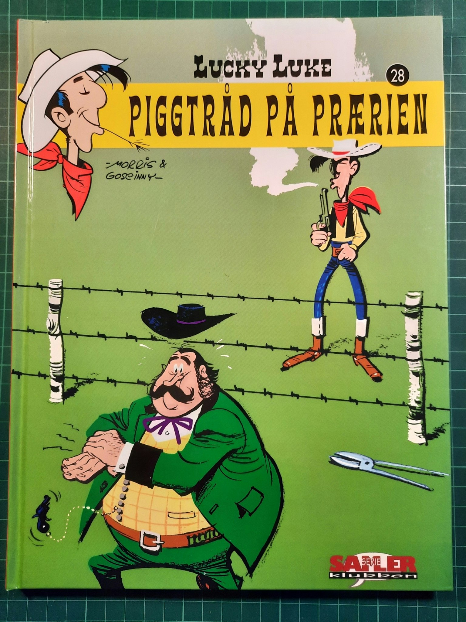 Lucky Luke Piggtråd på prærien