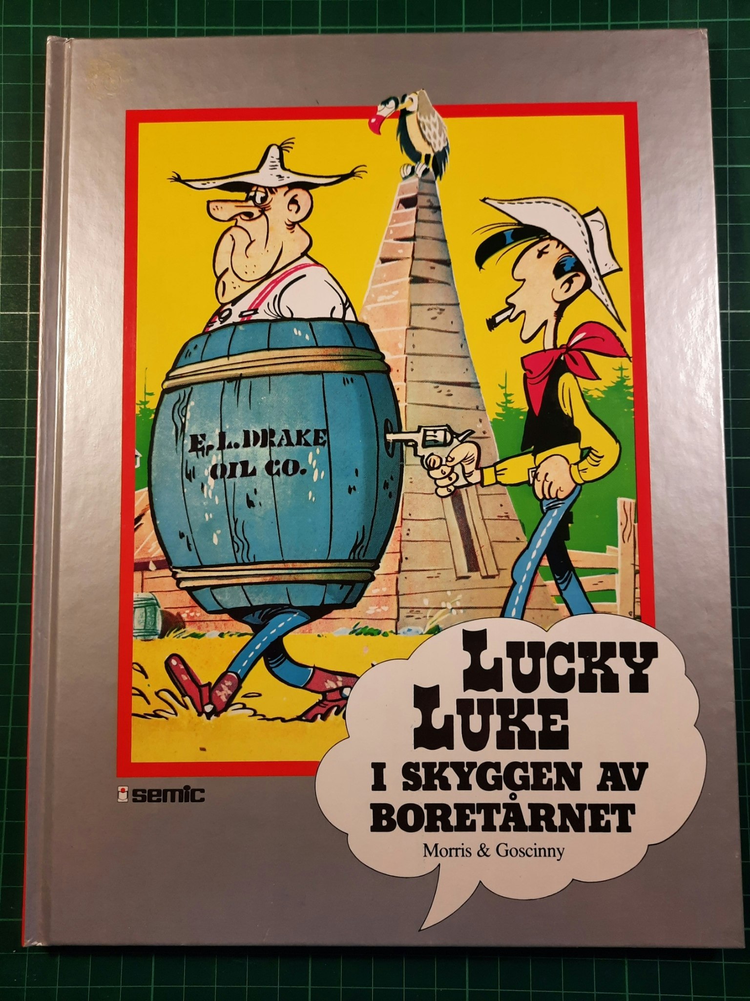 Lucky Luke I skyggen av boretårnet