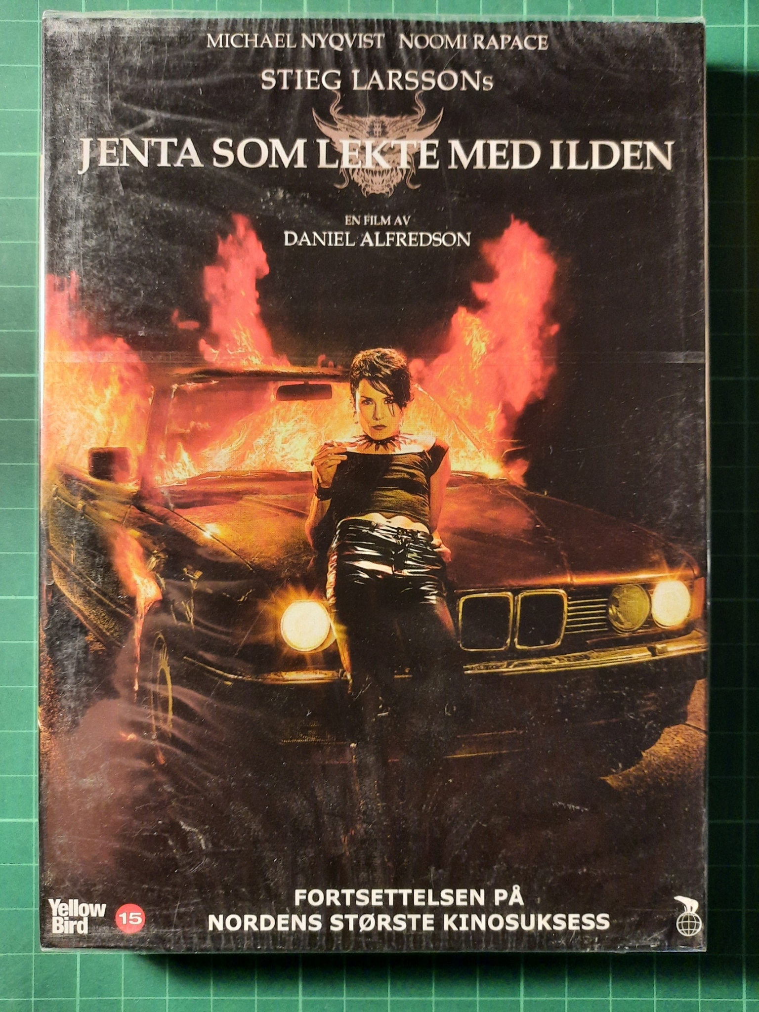 DVD : Jenta som lekte med ilden (forseglet)