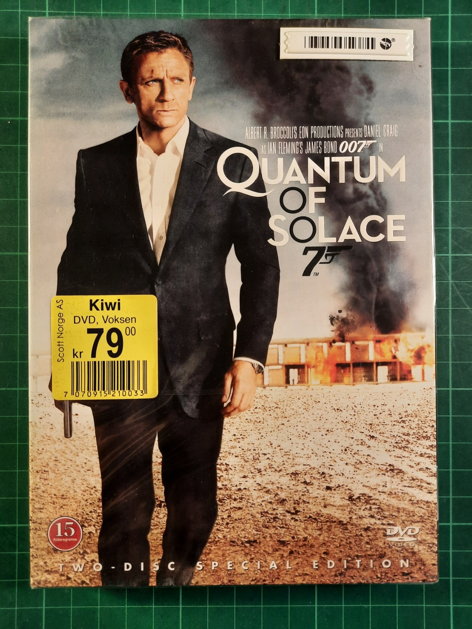 DVD : James Bond : Quantum of solace (forseglet)