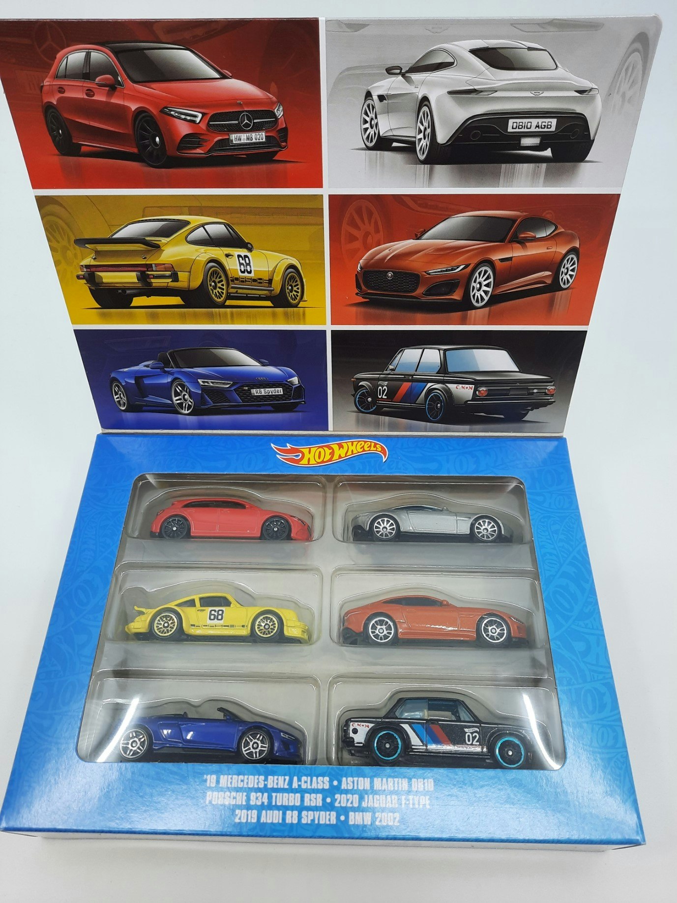 Hot Wheels Themes European Vehicles Multipack