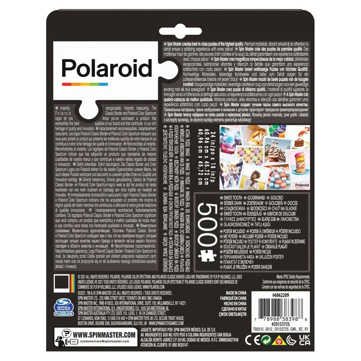 Puslespill Polaroid (500 biter)