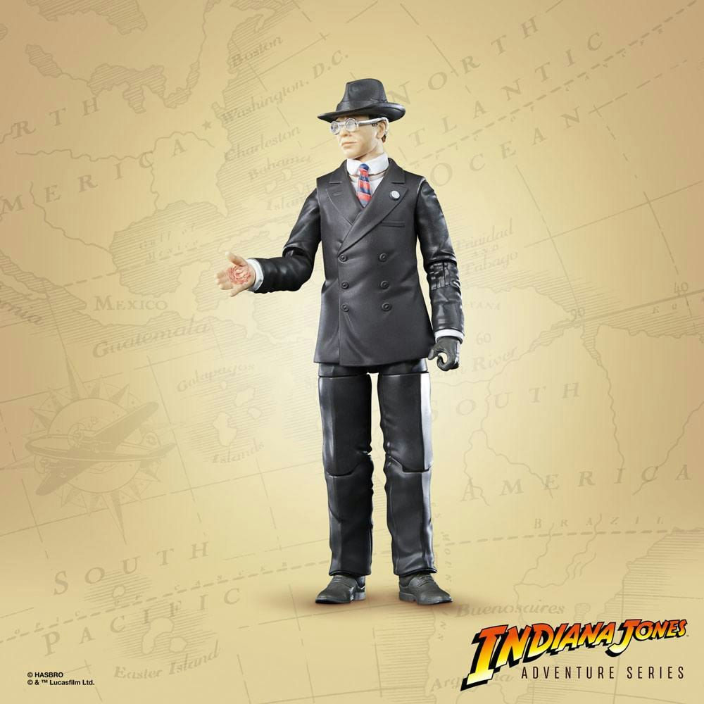 Indiana Jones Adventure Series Actionfigur Major Arnold Toht (Raiders of the Lost Ark) 15 cm