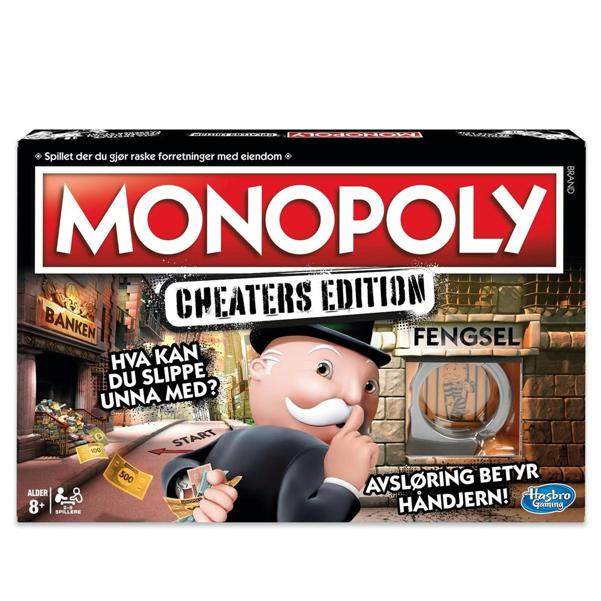 Monopoly Cheaters Edition  (Norsk utgave)