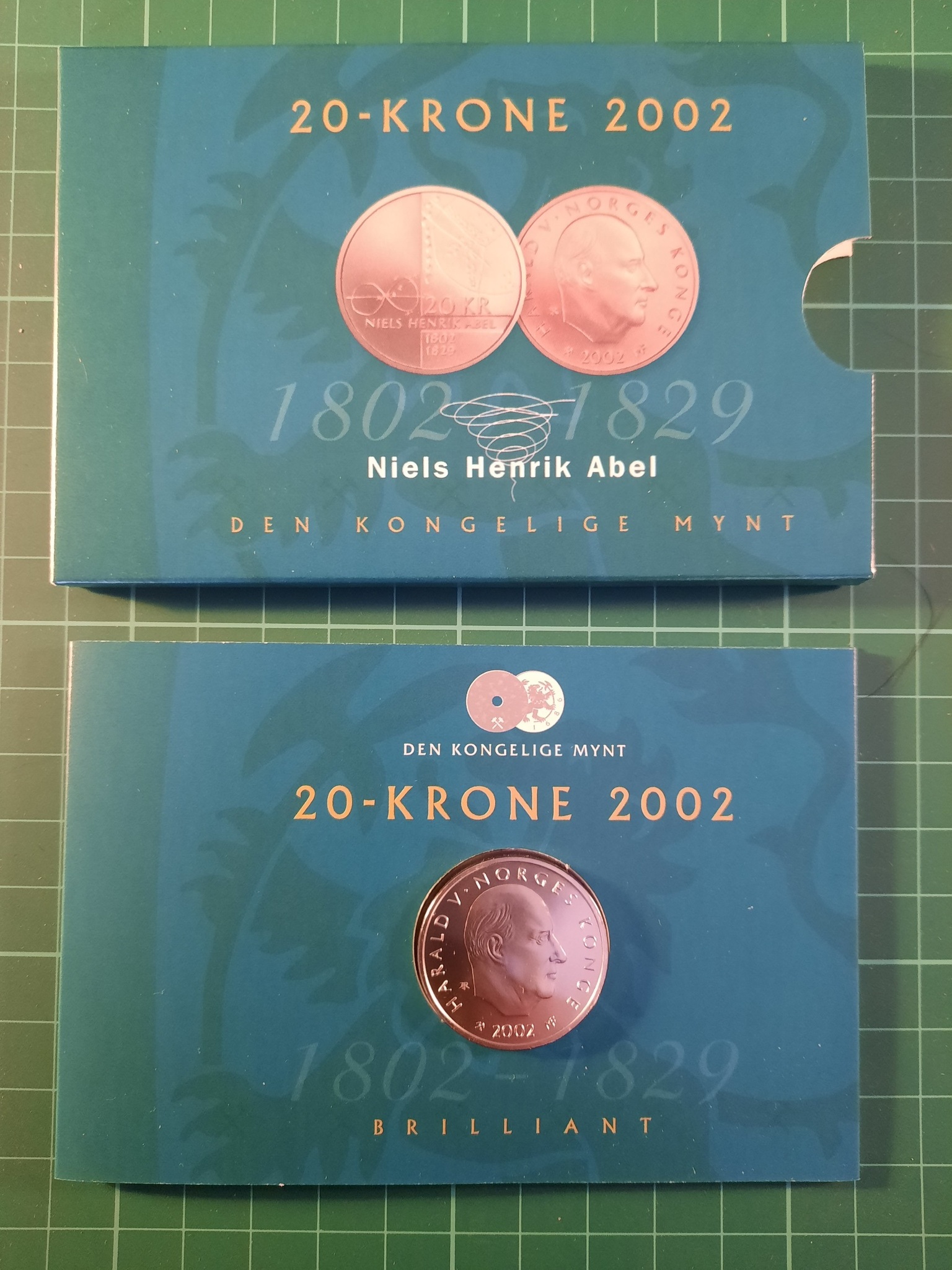 20 Krone 2002 (Niels Henrik Abel utgave)