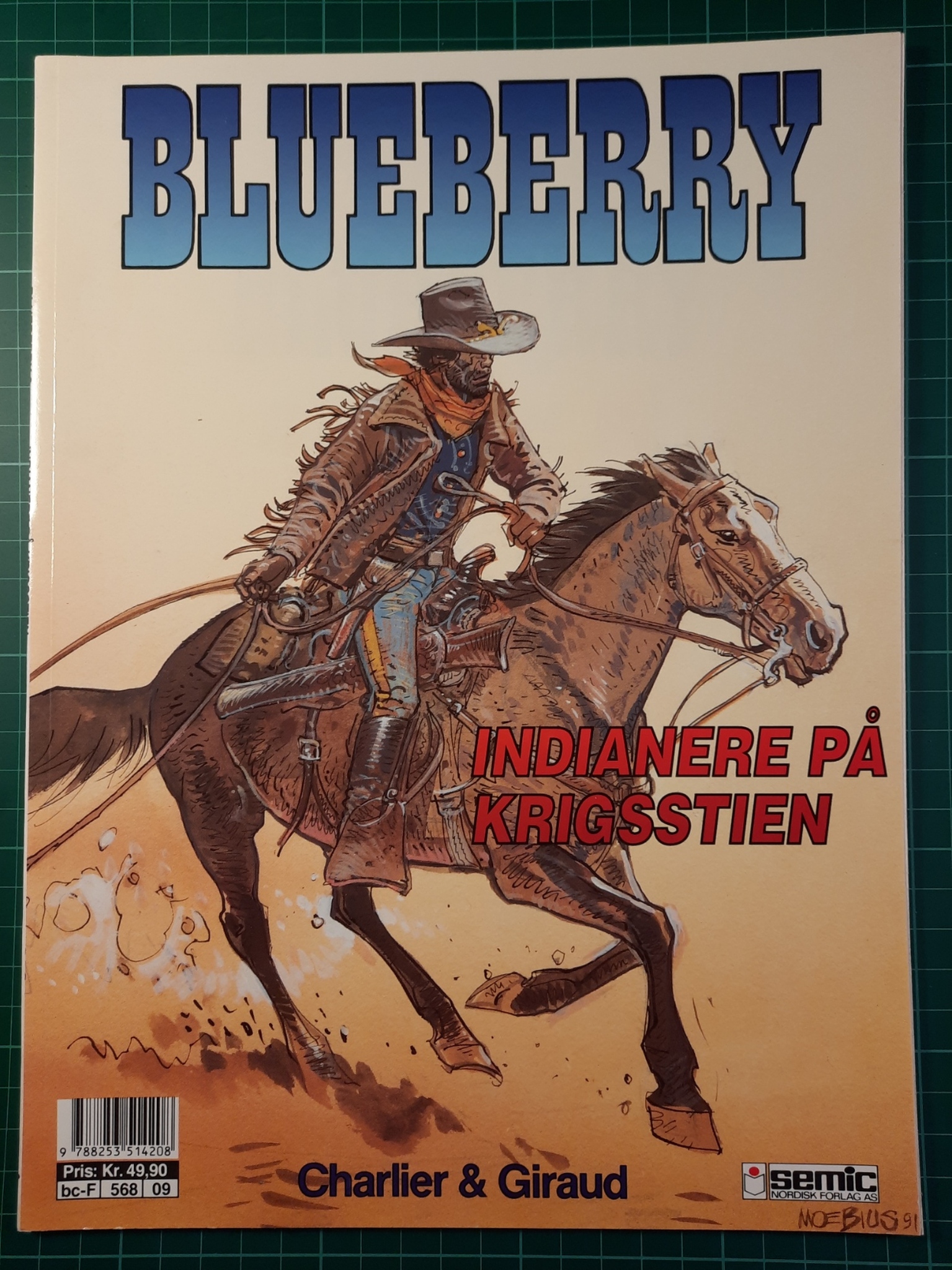 Blueberry 09 Indianere på krigsstien