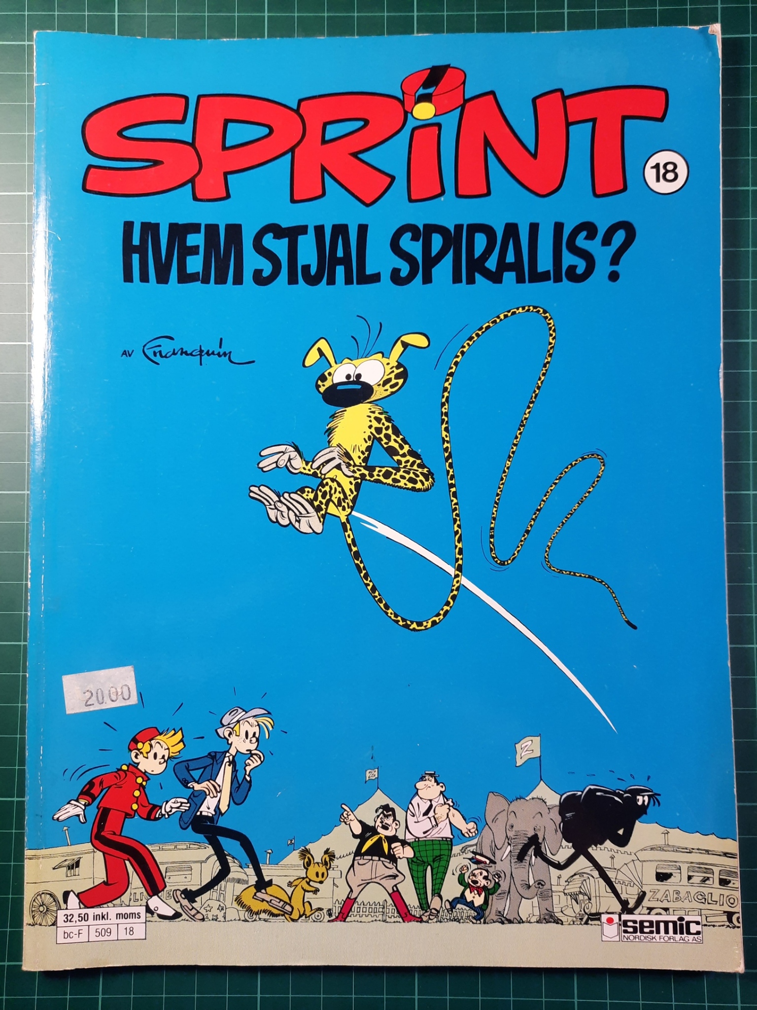 Sprint 18 Hvem stjal Spiralis?