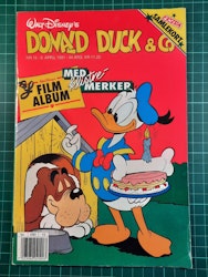 Donald Duck & Co 1991 - 15 m/samlerkort og filmalbum