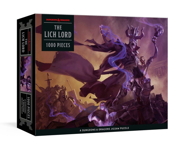 Puslespill Dungeons & Dragons The Lich lord (1000 Biter)