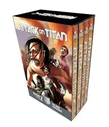 Attack on Titan The Final Season 2 Vol 9-12 Manga Box Set
