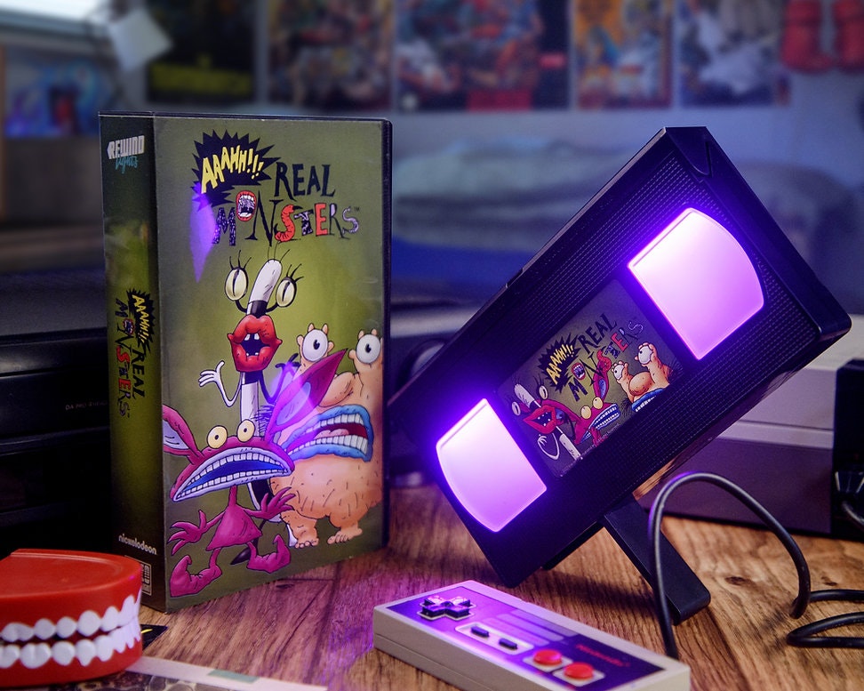 AAAHH!!! Real Monsters Rewind VHS Lampe